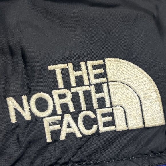 The North Face Nuptse Vest Blue and Black Men's Size L 700 Fill Power Goose Down - Picture 6 of 11